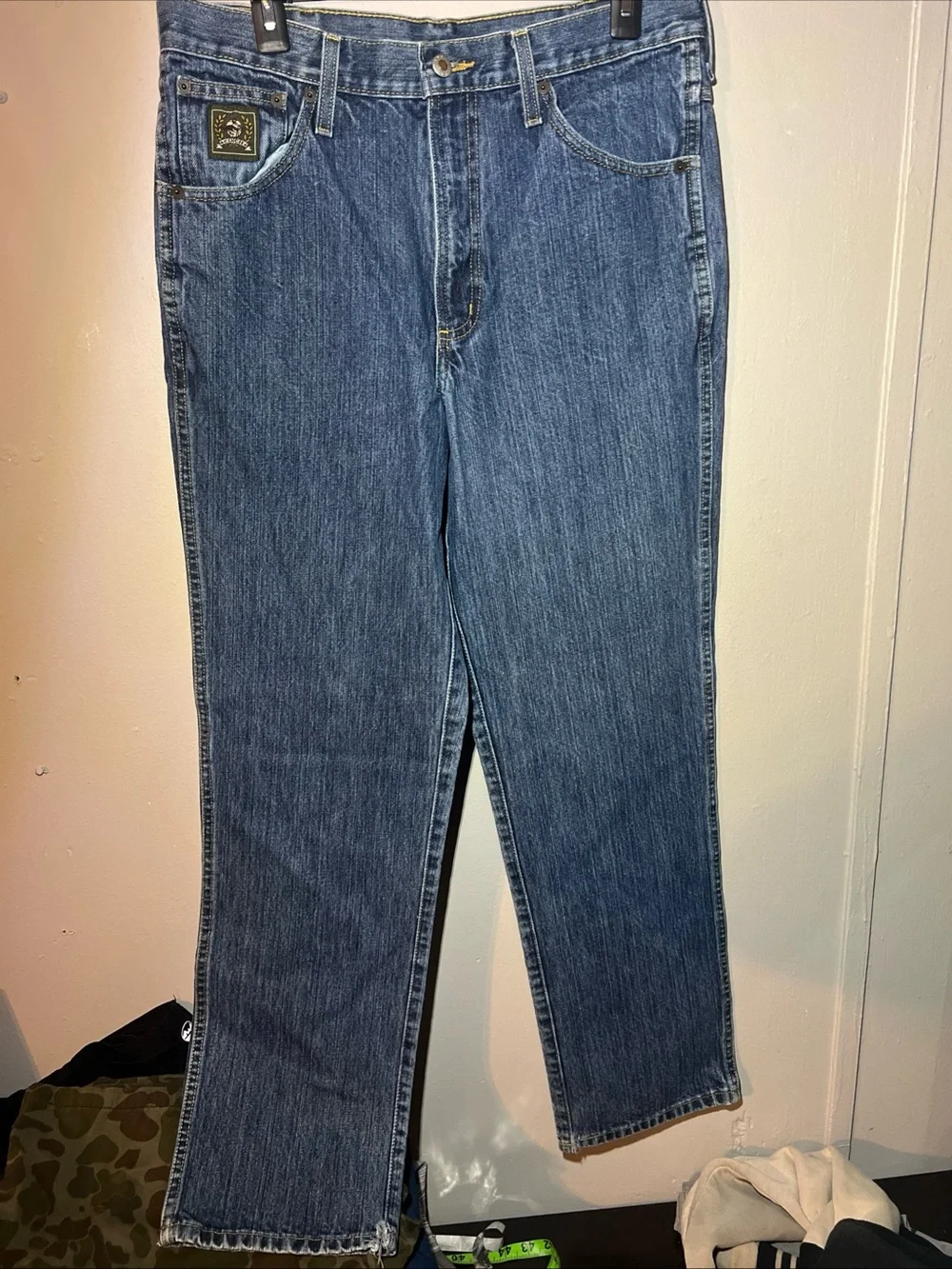 Cinch Men's Straight Leg Jeans in Classic Blue Denim